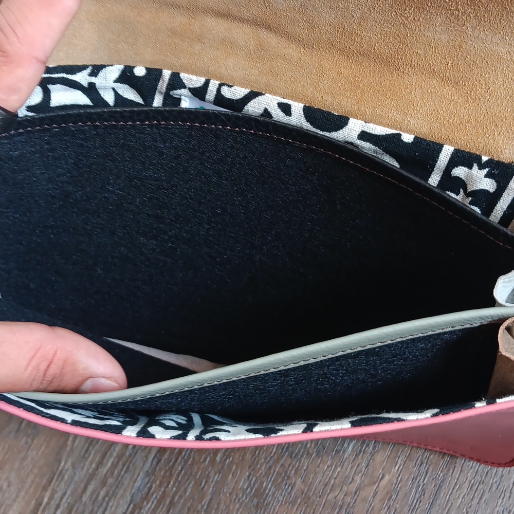Stylish Red and Pink Women's Bag - Picture 5 of 8